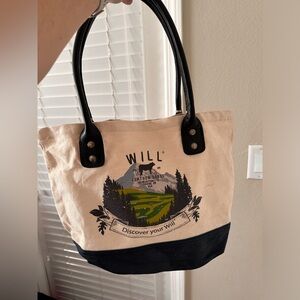 Will leather goods cute tote bag from Oregon